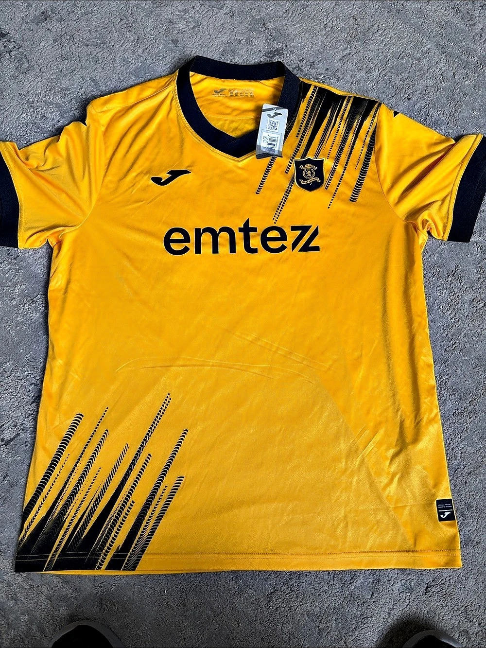 Livingston F.C. jersey Yellow 3XL NWT